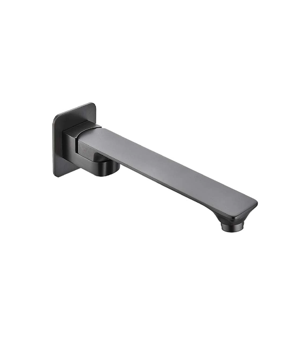 HC Bateau Brushed Gun Metal Rectangle Swivel Bath Outlet