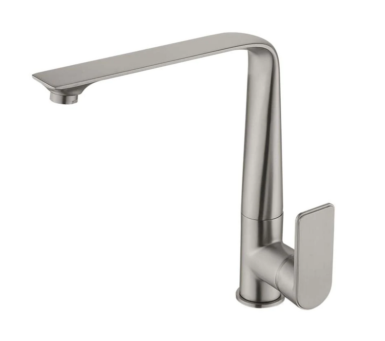 HC Bateau Brushed Nickel Rectangle Sink Mixer