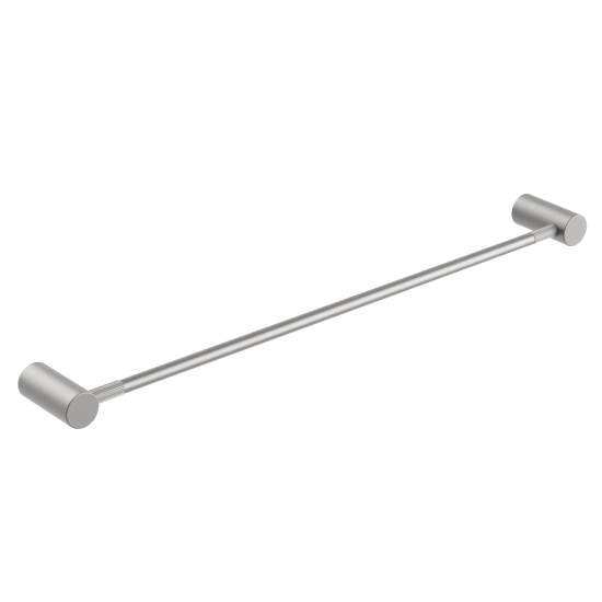 CADDENCE Series Brushed Nickel Single Towel Rail 600mm - HD reno