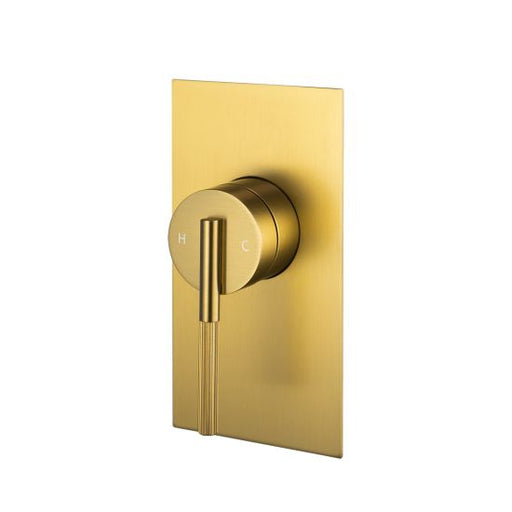 CADDENCE Series Brushed Yellow Gold Wall Mixer - HD reno