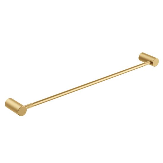 CADDENCE Series Brushed Gun Yellow Gold Single Towel Rail 600mm - HD reno