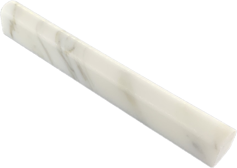 Calacatta Pencil Border Honed