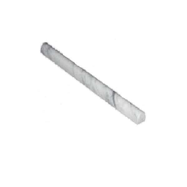 Carrara Pencil Capping Honed