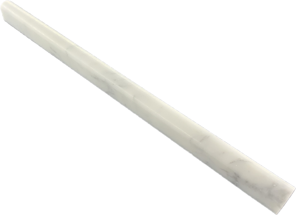 Carrara Pencil Border Honed