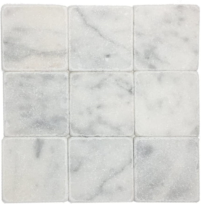 Carrara Square 100 Tumbled