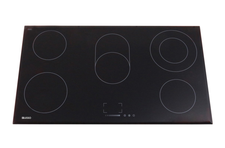 900mm Dilusso Electric Ceramic With Bevelled Edged Schott Glass,Touch Controls Cooktop - HD reno