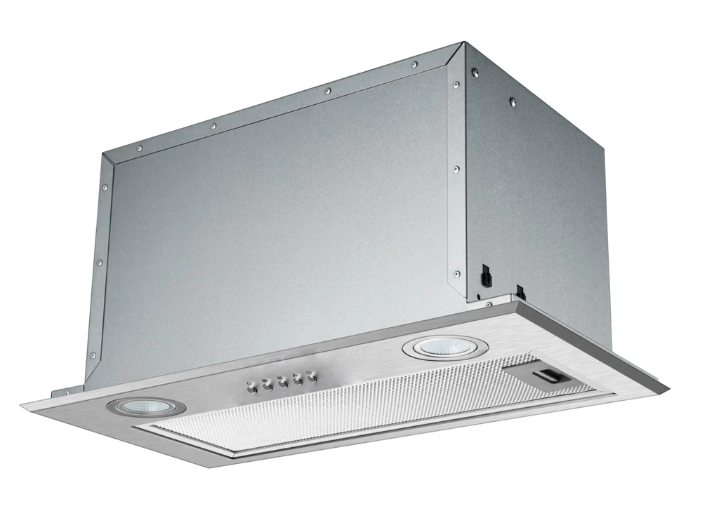 520mm Undermount Concealed Hood 800m3/hr LED lights - HD reno