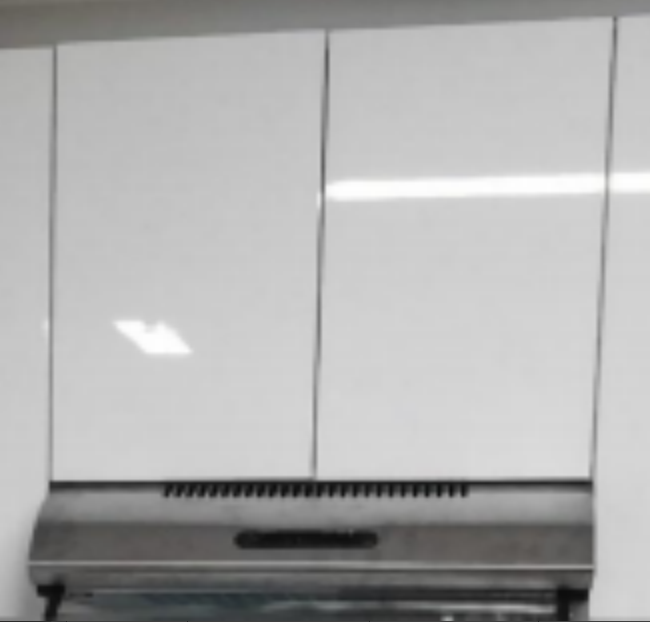600*350*530mm White Range hood Cabinet 2 Door