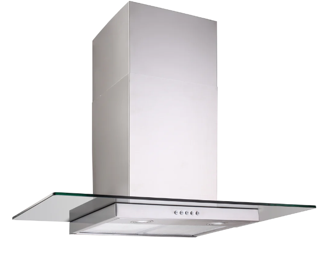 600mm Dilusso Glass Canopy With Q Series Indoor/Outdoor Motor Rangehood - HD reno