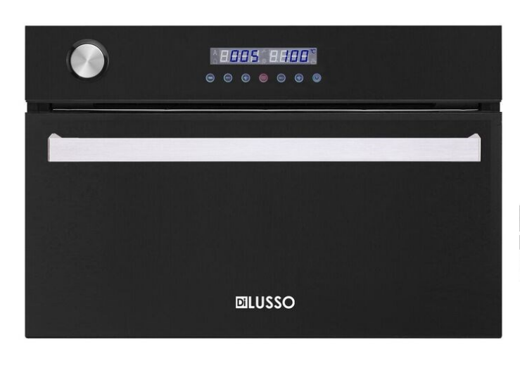 45L Built in Combi Steam Oven With Steam,Grill and Convection Black Glass finish