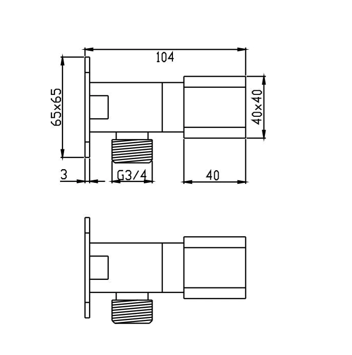 HC Elegant Black Square Washing Machine Set