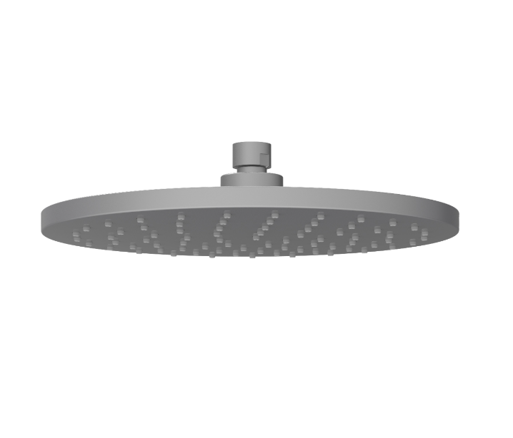Otus Round Overhead Shower Brushed Nickel/Brushed Gold/Gun Metal/Matt Black - HD reno