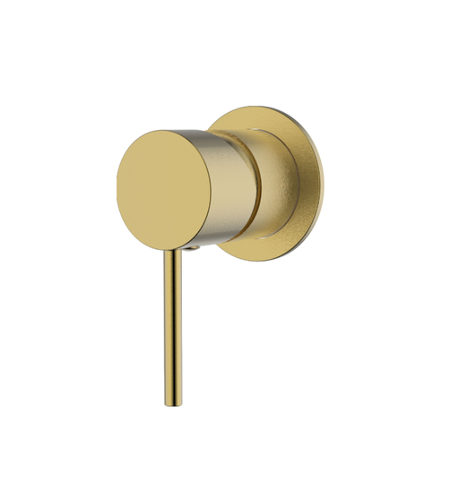 IKON-Hali Wall Mixer with 60mm Cover Plate Chrome/Brushed Nickel/Brushed Gold/Gun Metal/Matt Black - HD reno