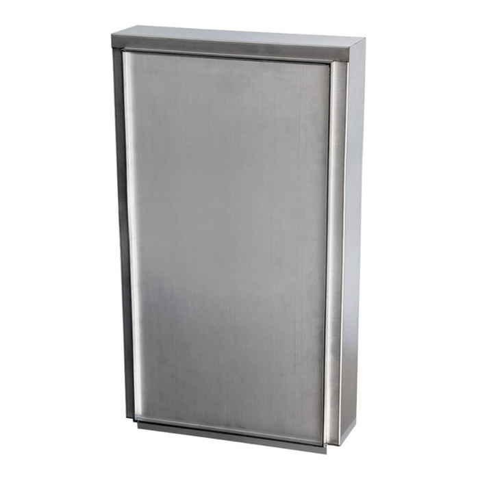 300-600*600mm Fienza InvisiCab Stainless Steel Concealed Rectangle Bathroom Cabinet