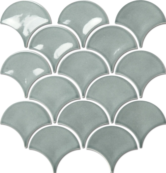 Fishscale Smokey Green