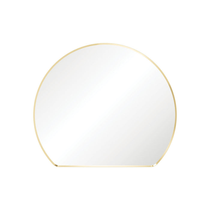 800*690*5mm Fienza Sunrise Urban Brass Copper-free Glass Aluminium Special Shape Wall Mounted Framed Mirror