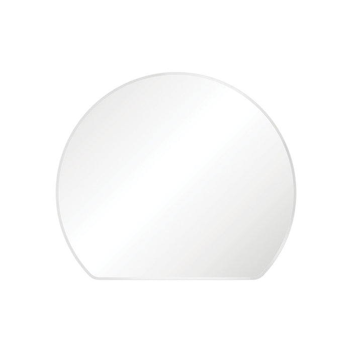 800*690*5mm Fienza Sunrise Matt White Copper-free Glass Aluminium Special Shape Wall Mounted Framed Mirror
