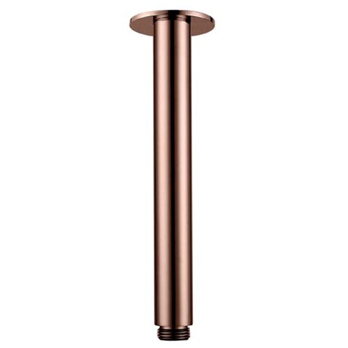 100-400mm HC Rose Gold Chris Ceiling Round Shower Arm
