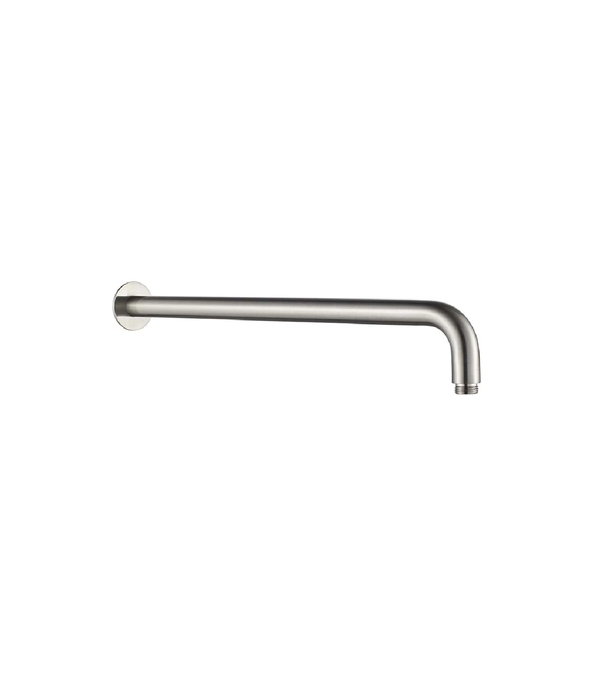 HC Chris Brushed Nickel Round Wall Shower Arm