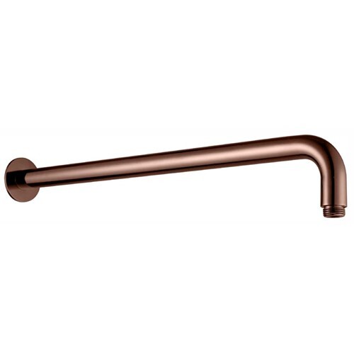450mm Chris HC Rose Gold Wall Round Shower Arm