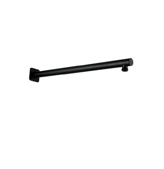 HC Limpid Black Wall Shower Arm