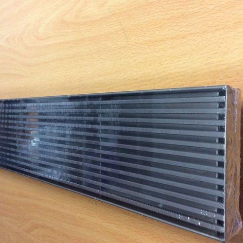 600-3000mm Somer Silver DIY Wide Linear Floor Grate Grill Drain (No Outlet)
