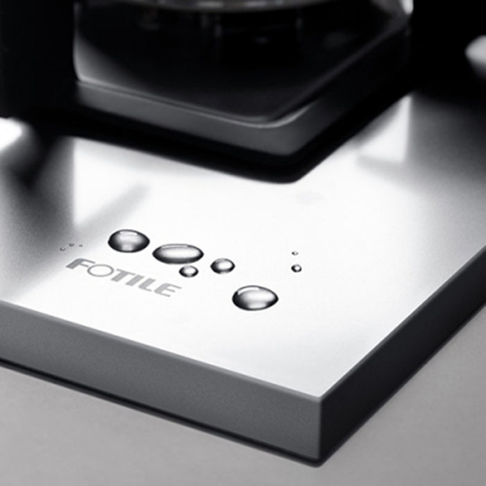 900*500mm Fotile White Stainless Steel Natural Gas Cooktop