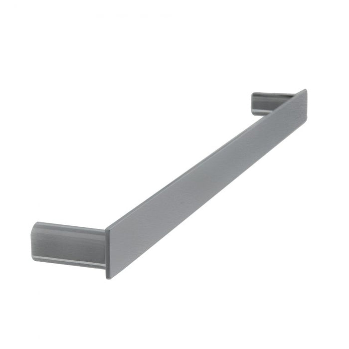 The Gabe 600/800mm Single Towel Rail Brushed Nickel
