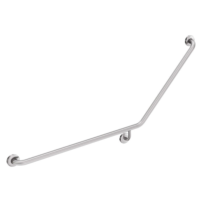 40° Stainless Steel Accessible Left-Hand Grab Rail