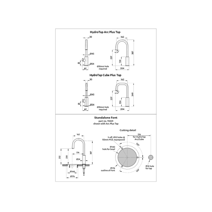Zip HydroTap G5 Home Arc Plus Boiling, Chilled and Sparkling Filtered Tap