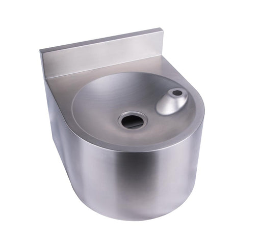 Round Wall Mounted Drinking Fountain with Bubbler Landing - HD reno
