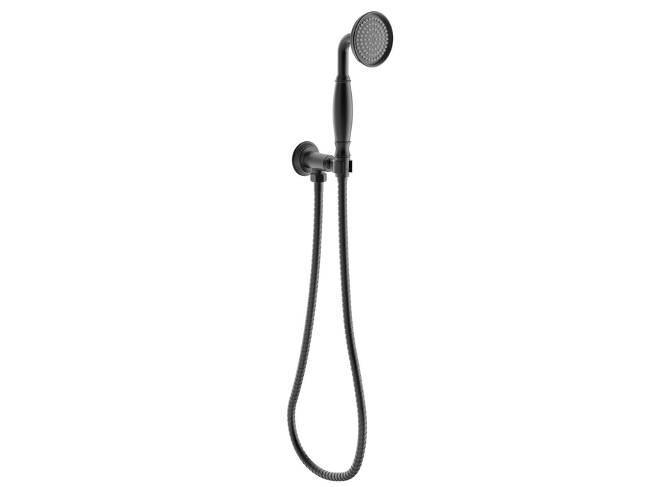 ACL Clasico Chrome/Brushed Nickel/Brushed Gold/Matt Black Hand Shower On Wall Outlet Bracket - HD reno