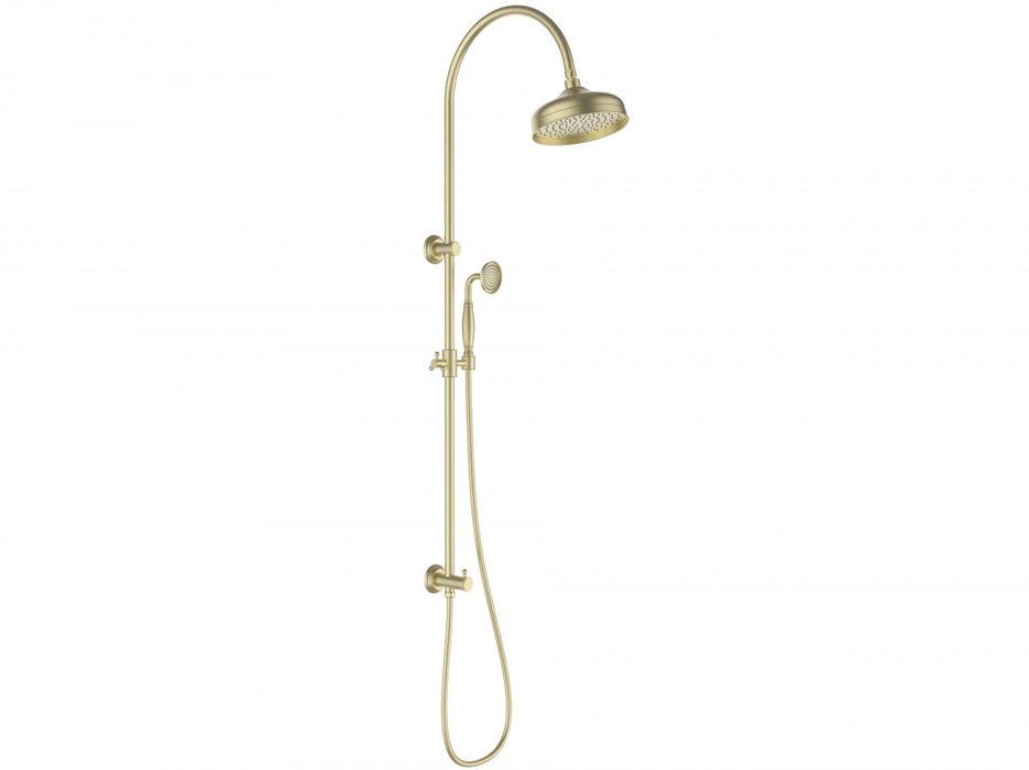 ACL Clasico Chrome/Brushed Nickel/Brushed Gold/Matt Black Combination Shower Set - HD reno