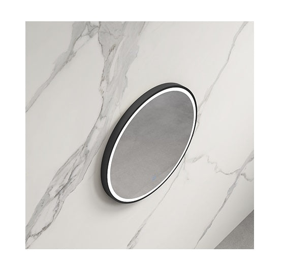 800/600*800/600*35mm Infinity Hamilton Gold/Black/Frameless Aluminium Glass Round Pencil Edge LED Mirror