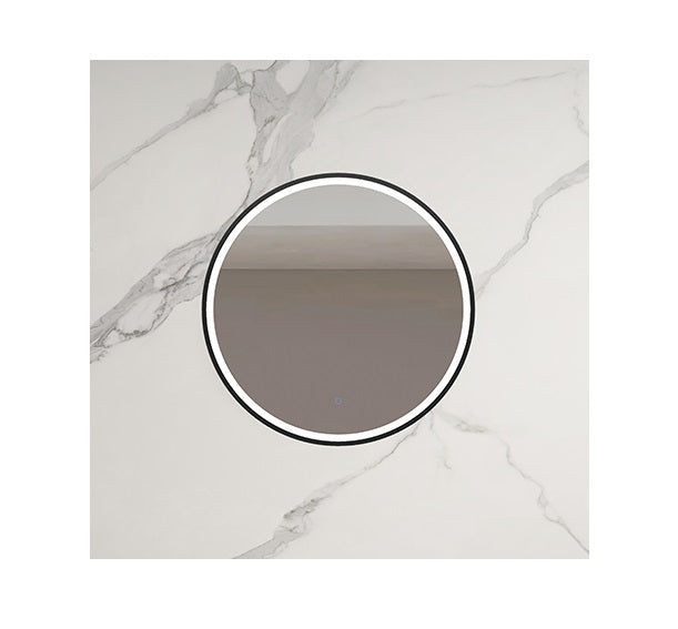 800/600*800/600*35mm Infinity Hamilton Gold/Black/Frameless Aluminium Glass Round Pencil Edge LED Mirror