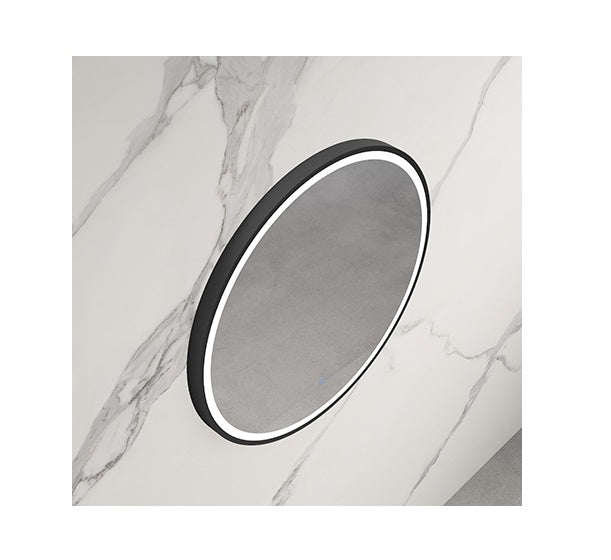 800/600*800/600*35mm Infinity Hamilton Gold/Black/Frameless Aluminium Glass Round Pencil Edge LED Mirror