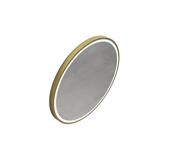 800/600*800/600*35mm Infinity Hamilton Gold/Black/Frameless Aluminium Glass Round Pencil Edge LED Mirror
