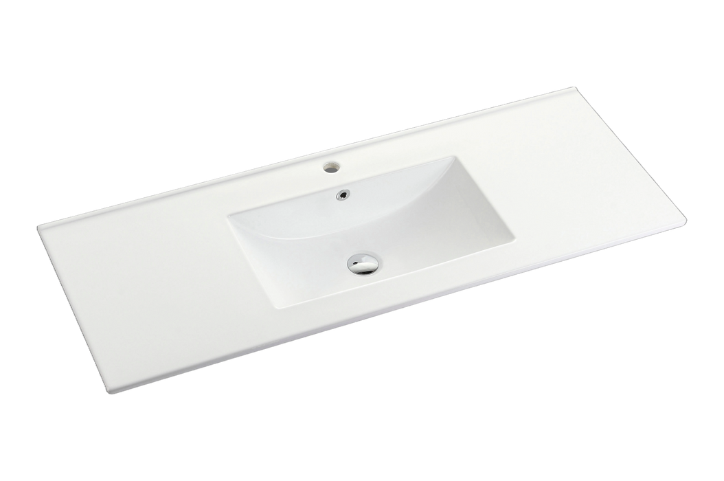 600-1500mm ABS Miami Matt White Shaker Plywood Freestanding(on Kickboard) Vanity Cabinet - HD reno