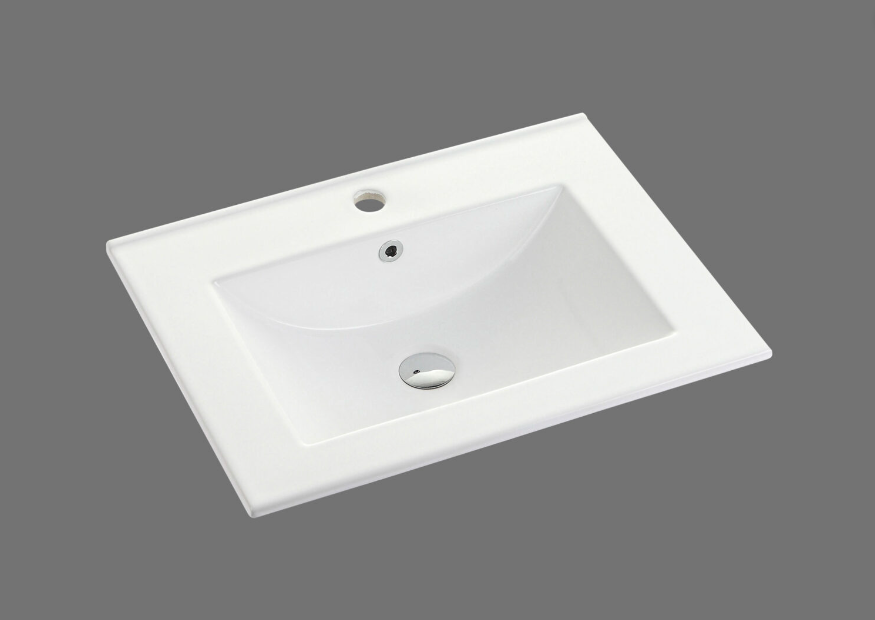 600-1500*450*550mm ABS Hawaii Matt White Shaker Plywood Vanity - HD reno