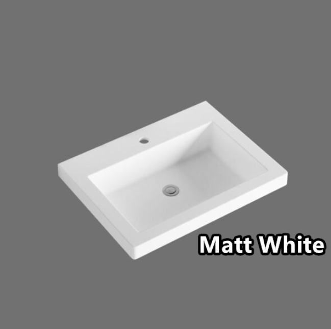 600-1500*450*550mm ABS Hawaii Matt White Shaker Plywood Vanity - HD reno