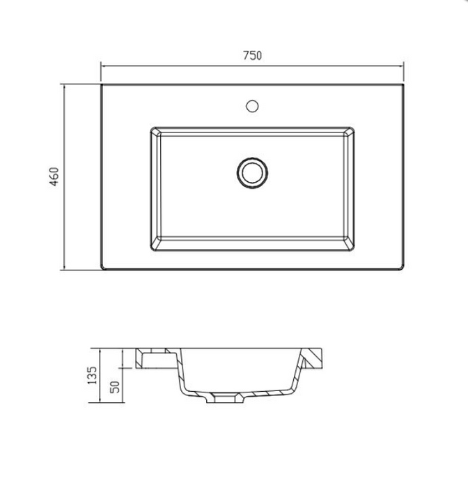 600-1200mm ABS Miami Matt White Shaker Plywood Wall Hung Vanity Cabinet - HD reno
