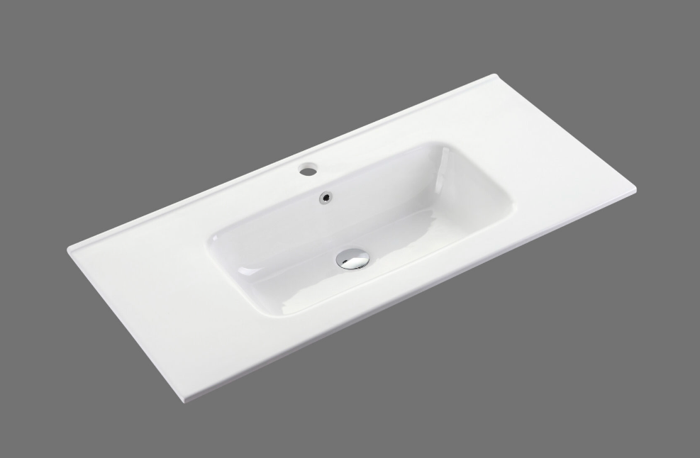600-1500*450*550mm ABS Hawaii Matt White Shaker Plywood Vanity - HD reno