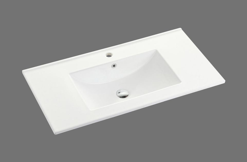 600-1500*450*550mm ABS Hawaii Matt White Shaker Plywood Vanity - HD reno