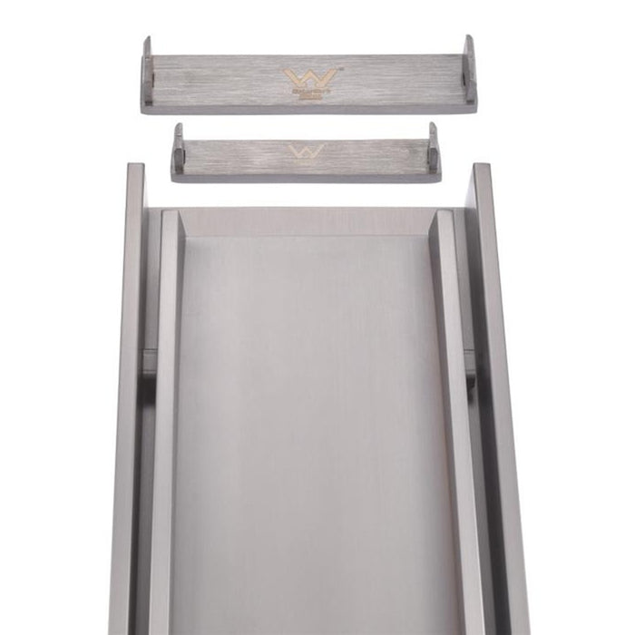 3000mm Somer Silver/Matt Black/Brushed Gold/Gun Metal/Rose Gold 316 Stainsteel Pool Outdoor Grates DIY Tile Insert Floor Grate Tile Insert Drain (No Outlet)