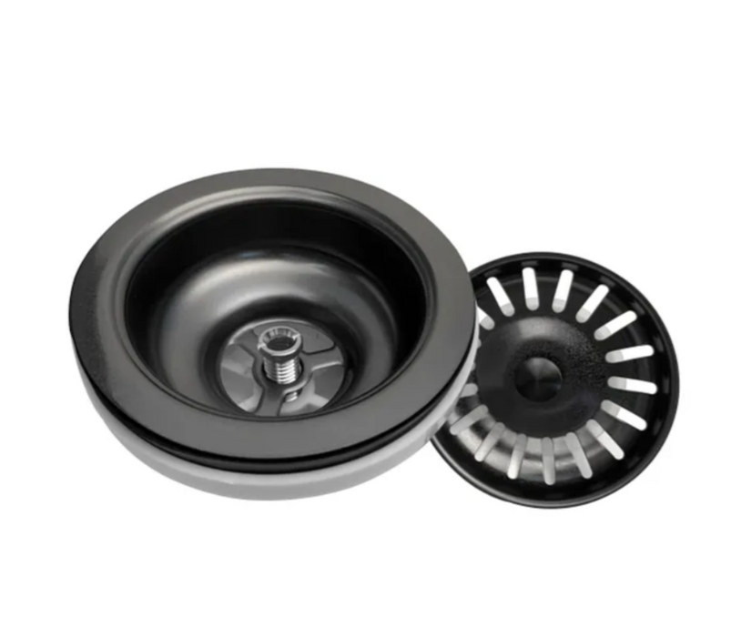 520*440*220mm INS AXON Gun Metal Brushed Finish Stainless Steel Single bowl Top/Under/Flush Mount Sink