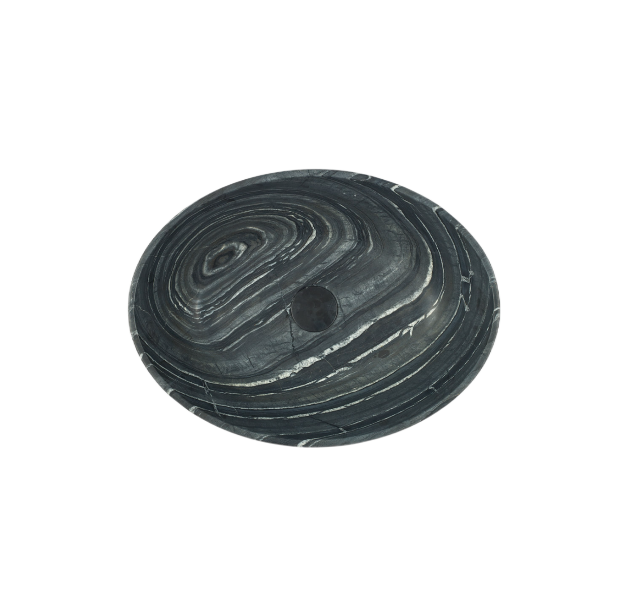 510*380*155mm Marble Stone Oval Above Counter Art Basin