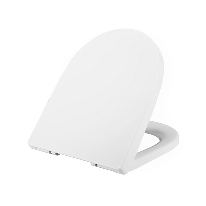 665*375*810mm Poseidon Mercury Gloss White Box Rim Back To Wall Toilet