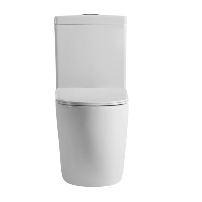 630*380*835mm Poseidon Veda Gloss White Tornado Back To Wall Toilet