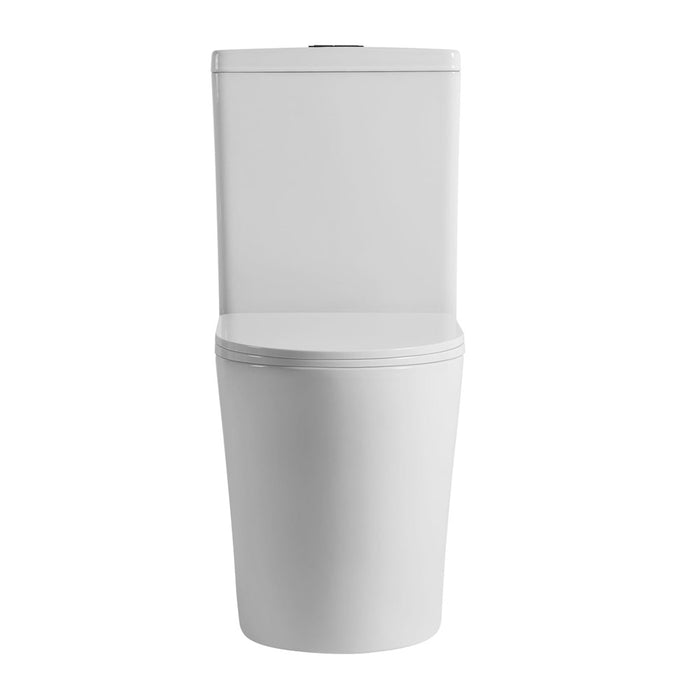 655*360*865mm Poseidon Vivid Gloss White Tornado Back To Wall Toilet