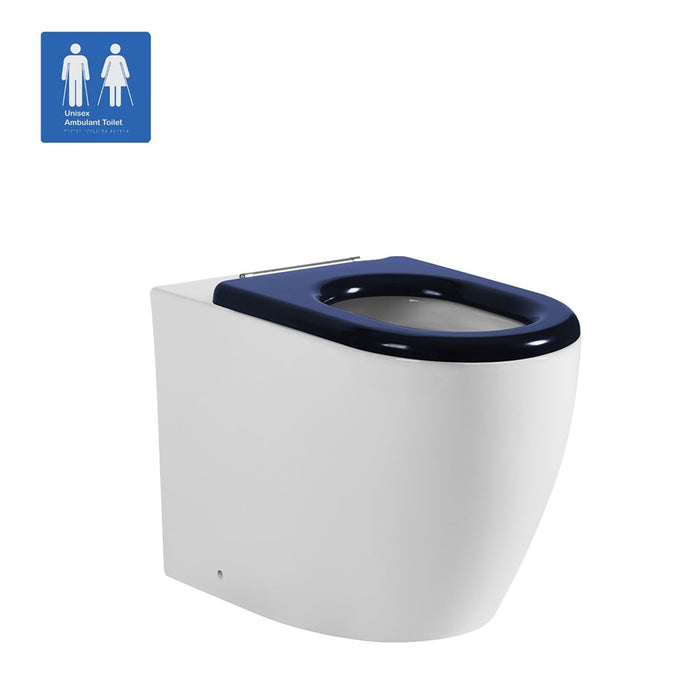 630*360*450mm Poseidon Elvera Gloss White Tornado Special Wall Faced Pan